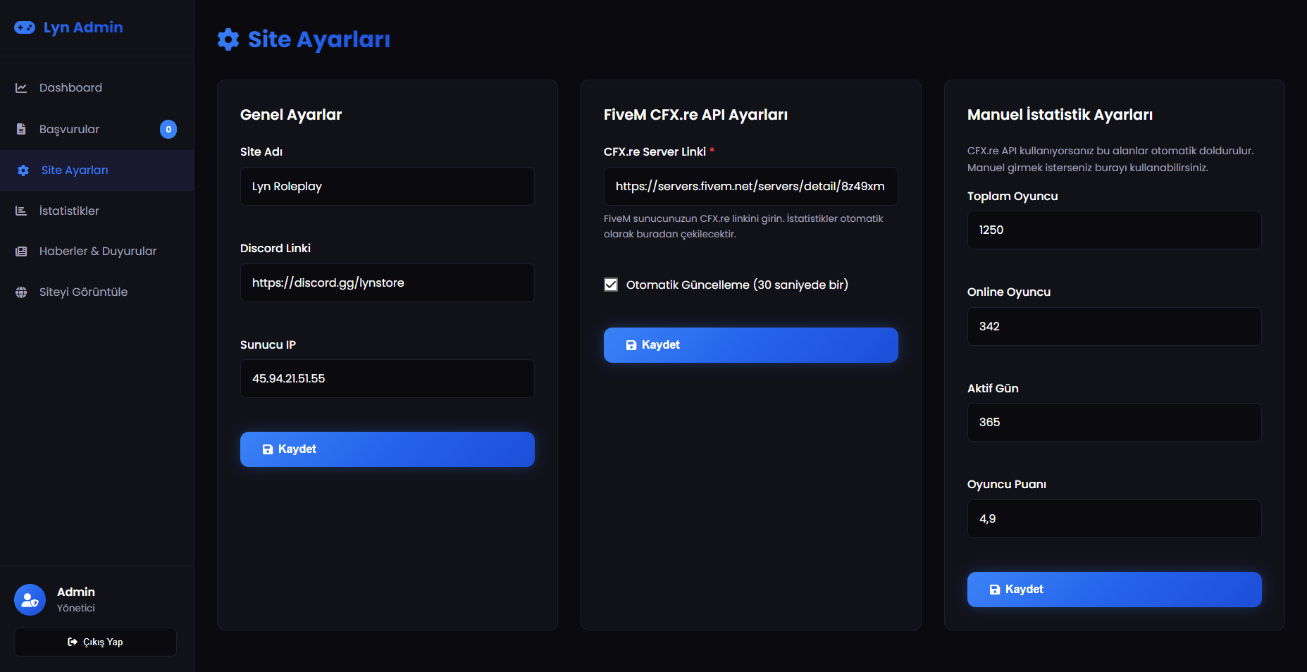 FiveM Proffessional Web #2 - Görsel 12