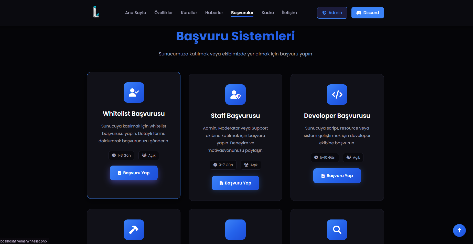 FiveM Proffessional Web #2 - Görsel 5