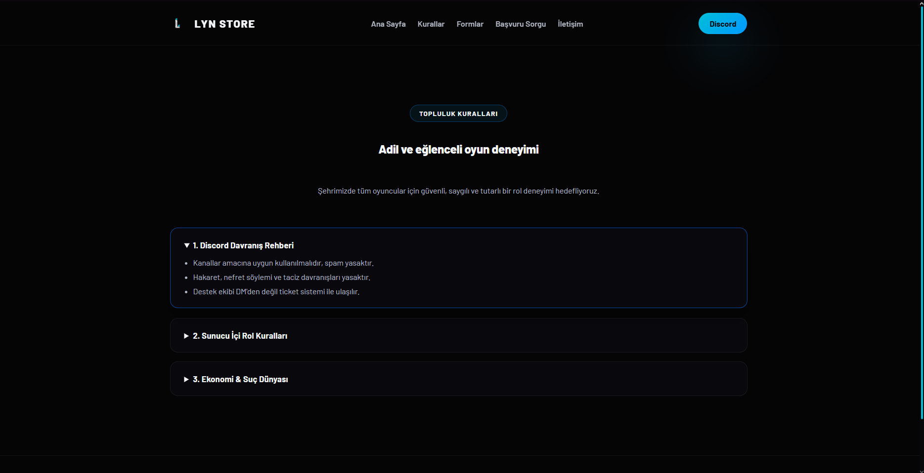 FiveM Proffessional Web #1 - Görsel 2